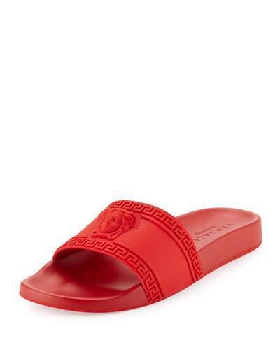 chanclas versace original|Versace sandals.